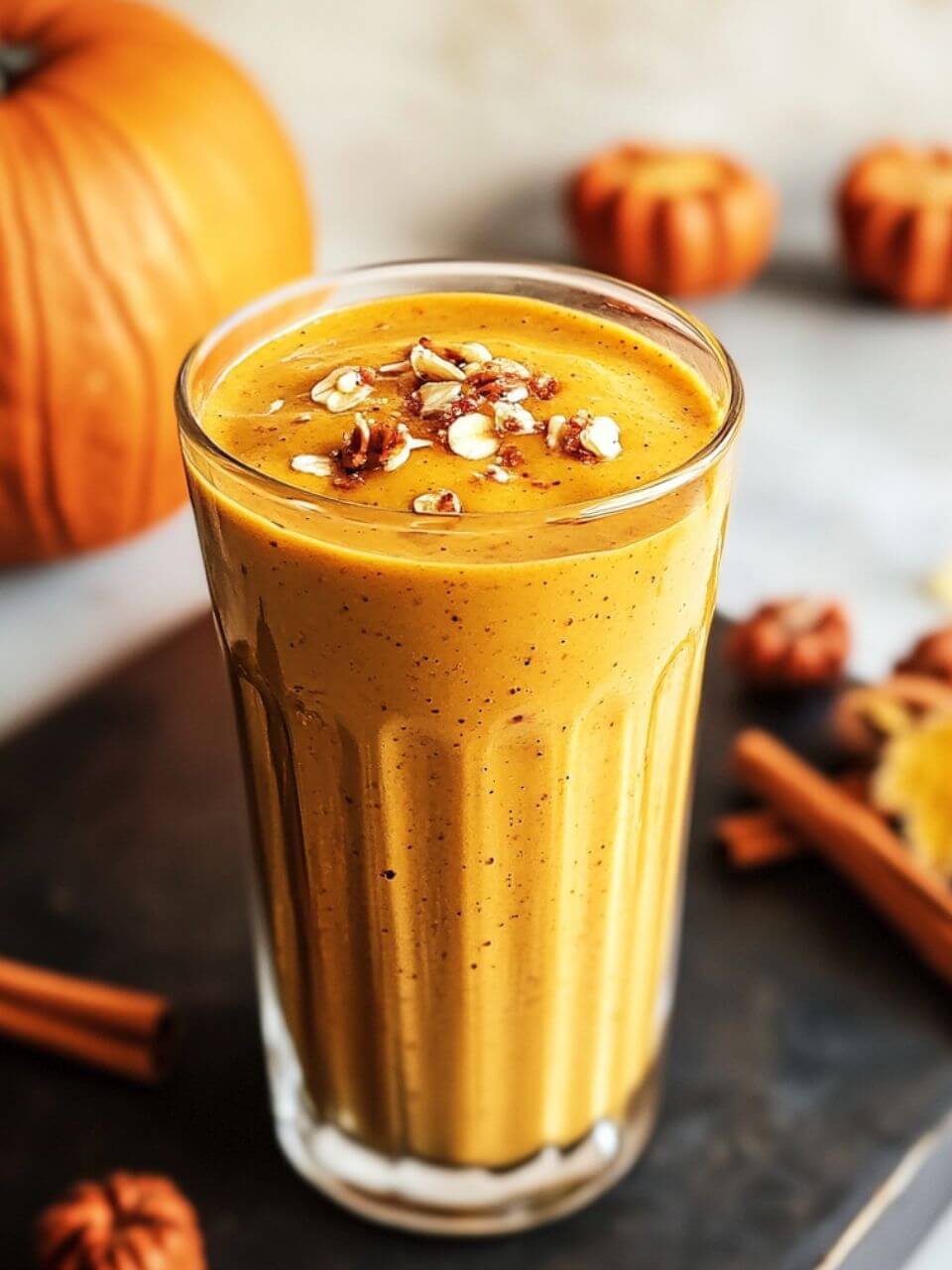 5-Minute Pumpkin Smoothie: A Creamy Fall Indulgence That’s Surprisingly Healthy