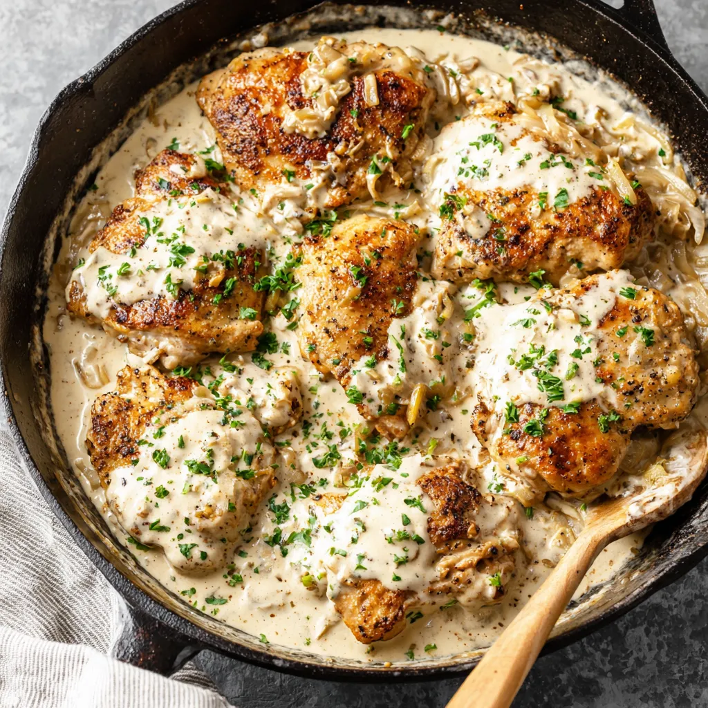 ADDICTIVE SOUR CREAM CHICKEN
