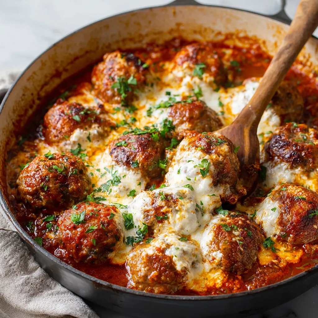 BEST EVER RICOTTA MEATBALLS
