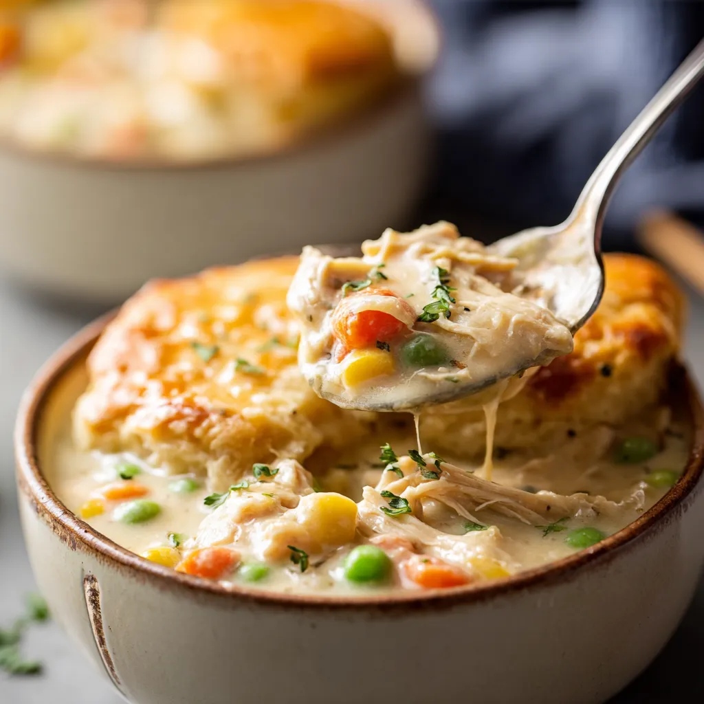 CHICKEN POT PIE SOUP!