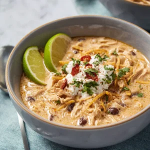CREAMY DREAMY CHICKEN CHILI