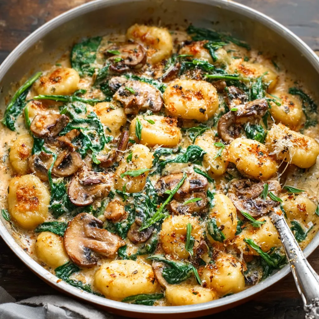 CREAMY DREAMY GNOCCHI DINNER