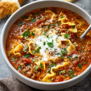 LASAGNA SOUP: CRAZY DELICIOUS!