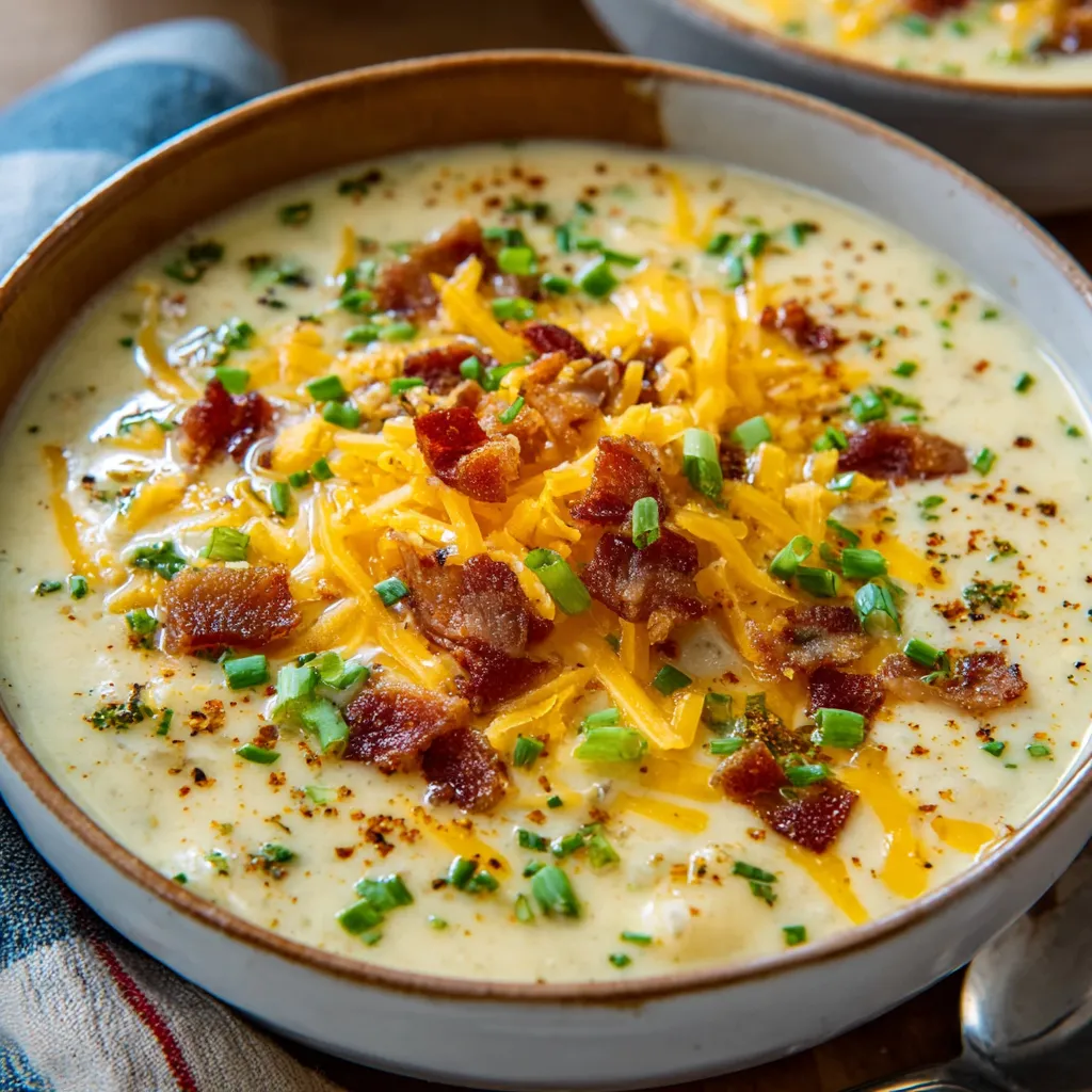 LOADED BAKED POTATO SOUP