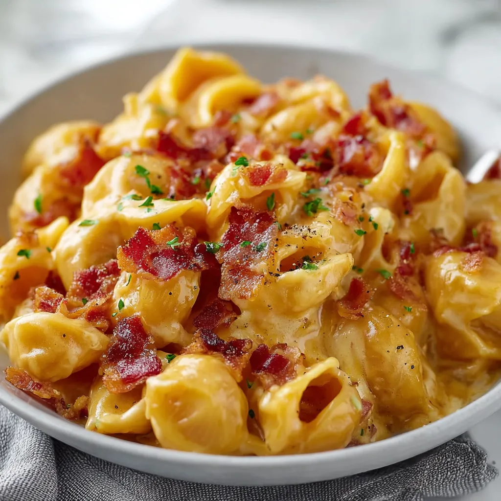 ULTIMATE BACON MAC CHEESE