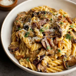 ULTIMATE LEEK MUSHROOM PASTA