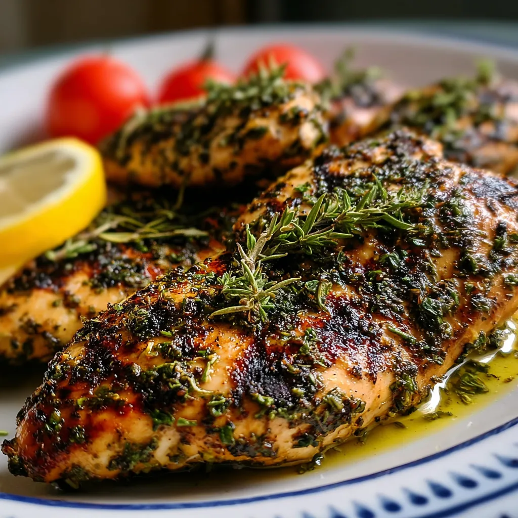 Alt text for second content image about Sizzling Mediterranean Herb Chicken - Grilled Perfection