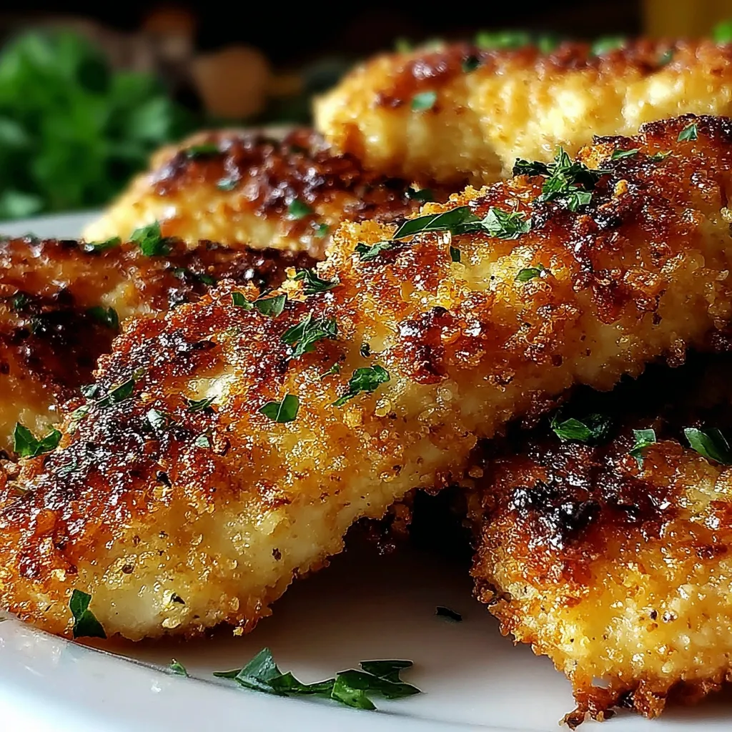 BEST BAKED PARMESAN CHICKEN TENDERS