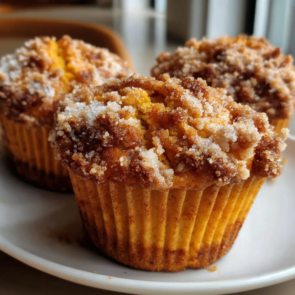 BEST PUMPKIN STREUSEL MUFFINS