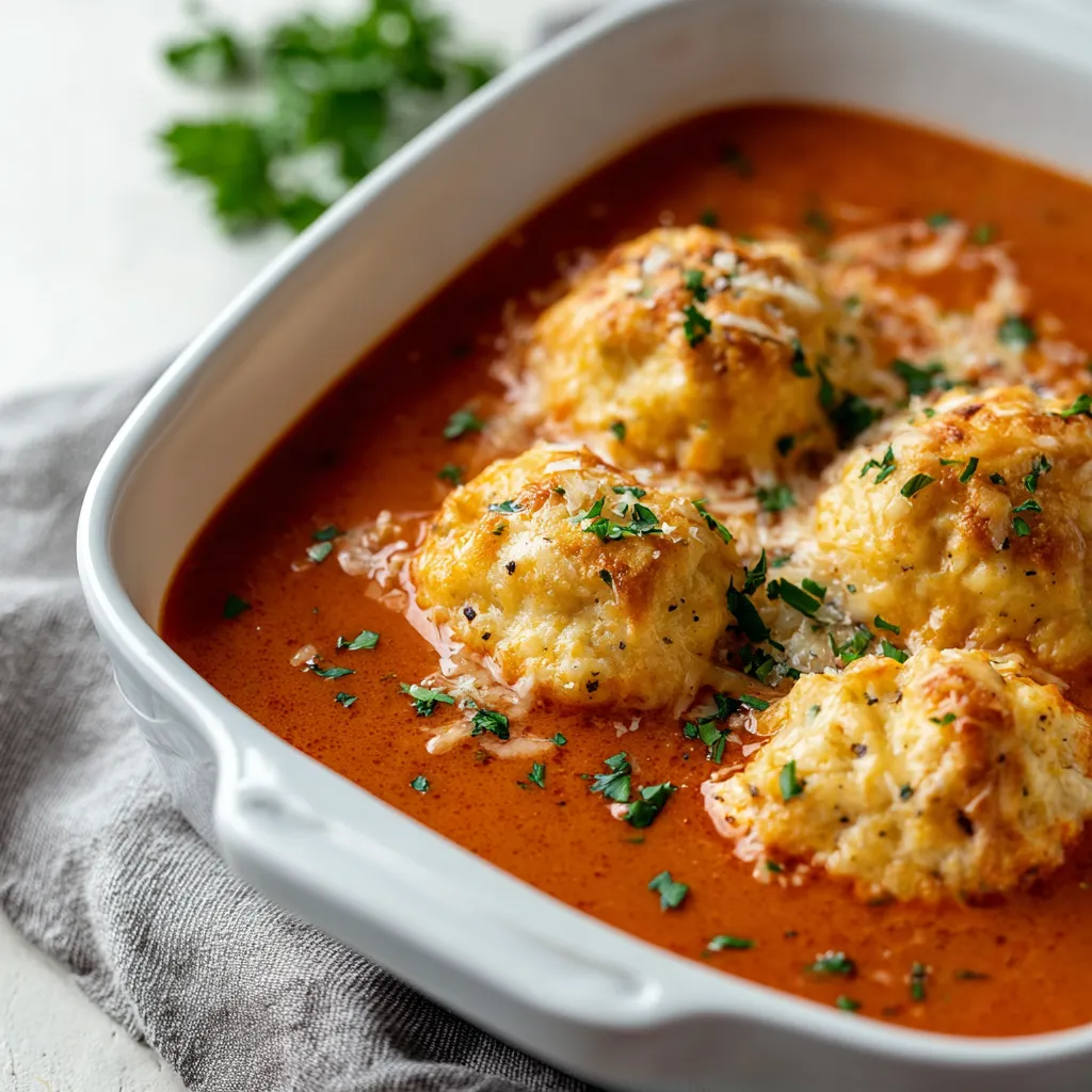 Bowl of creamy Tomato Soup, perfect as a featured image for a comforting meal.