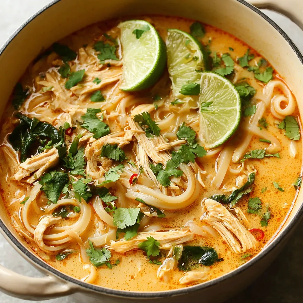 Delicious Thai Chicken Soup is featured in this article.