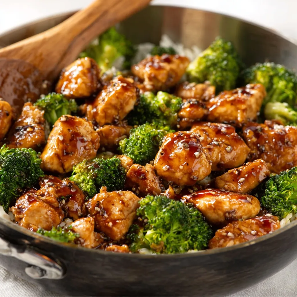 Honey Garlic Chicken And Broccoli Stir-Fry featured image showcasing a delicious, healthy meal.