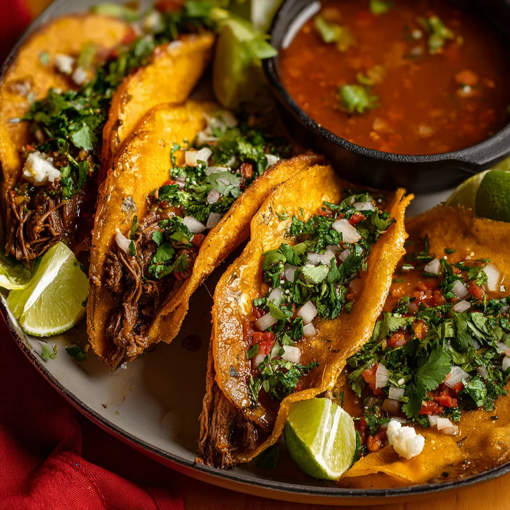 IRRESISTIBLE BIRRIA TACOS RECIPE