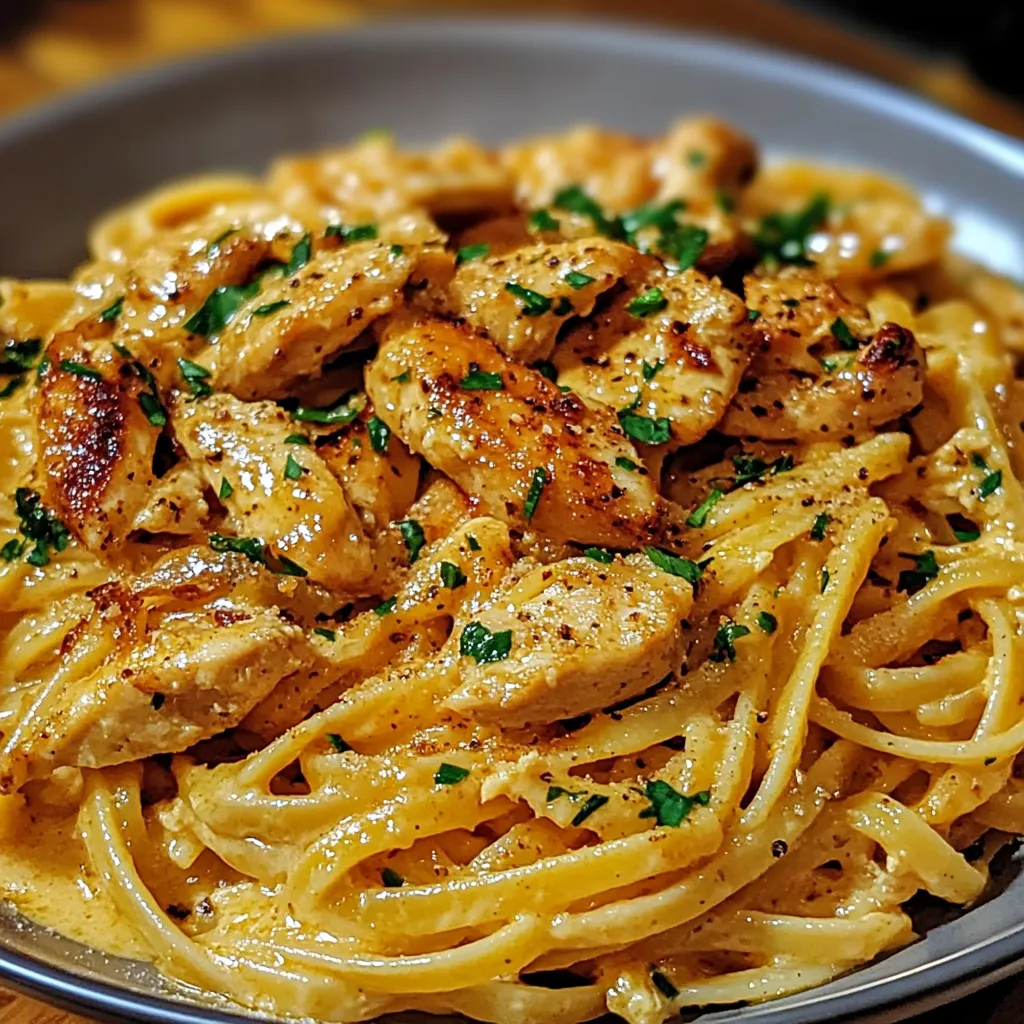 IRRESISTIBLE COWBOY BUTTER CHICKEN LINGUINE
