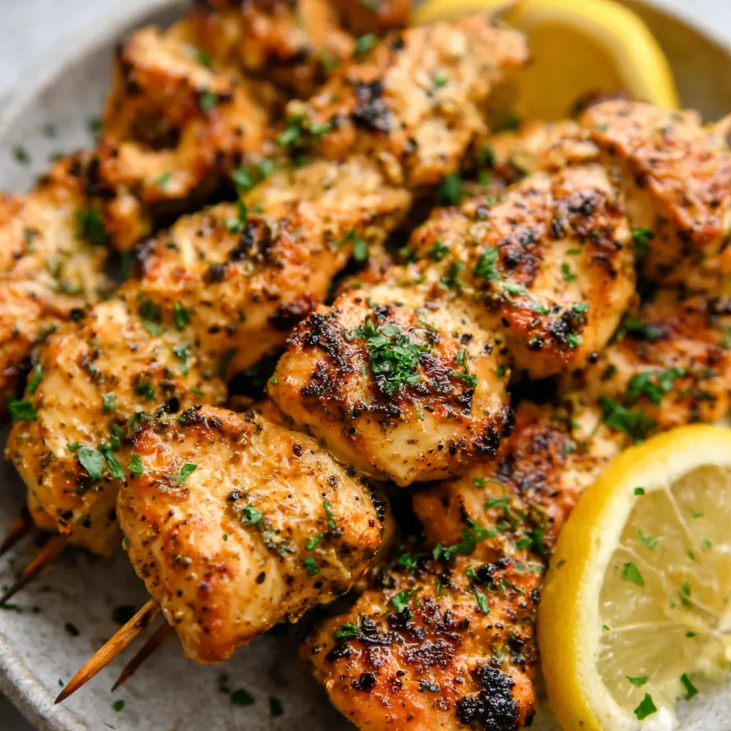 KETO CHICKEN SKEWERS IRRESISTIBLE EASY