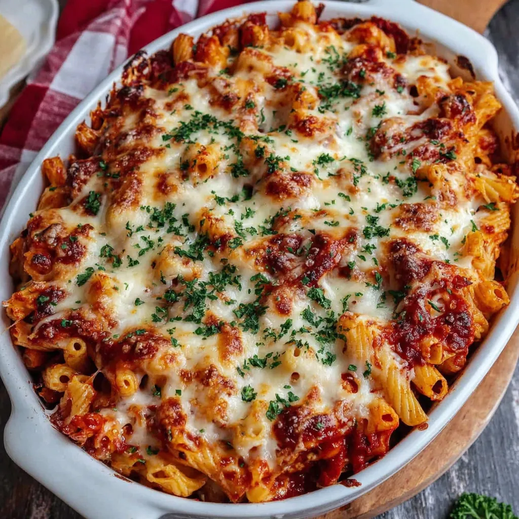 ULTIMATE CHICKEN PARM CASSEROLE EASY