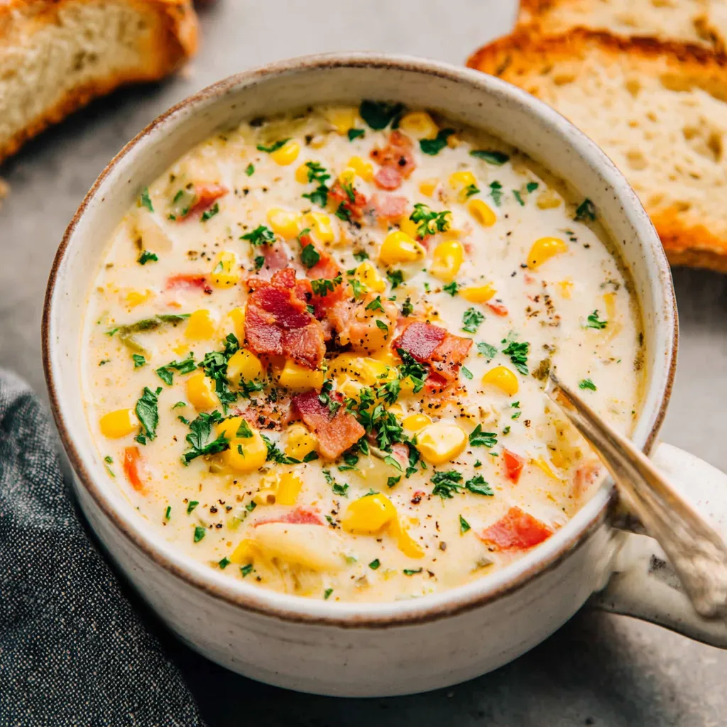 ULTIMATE CREAMY CORN CHOWDER
