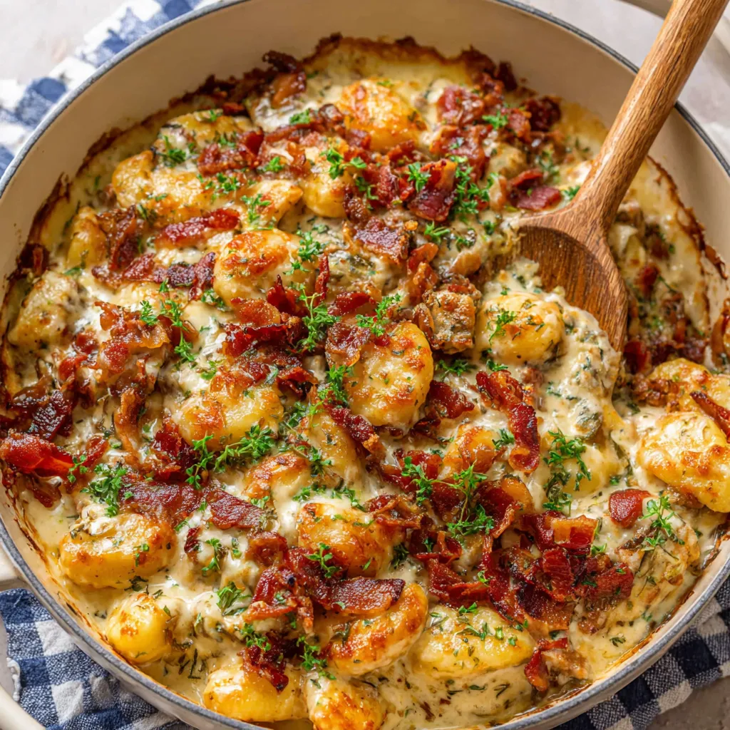 Close-up of a creamy Philly Cheesesteak Tortellini Pasta Crockpot dish, showcasing the cheesy sauce and tender tortellini.
