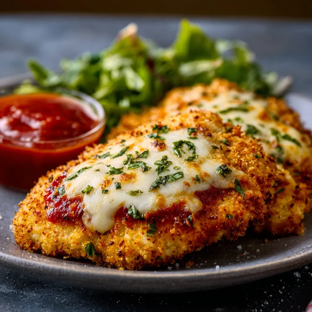 AIR FRYER CHICKEN PARMESAN PERFECT