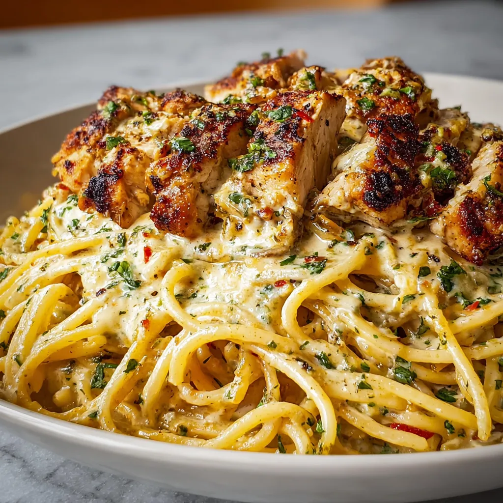 BEST CAJUN CHICKEN SPAGHETTI EVER