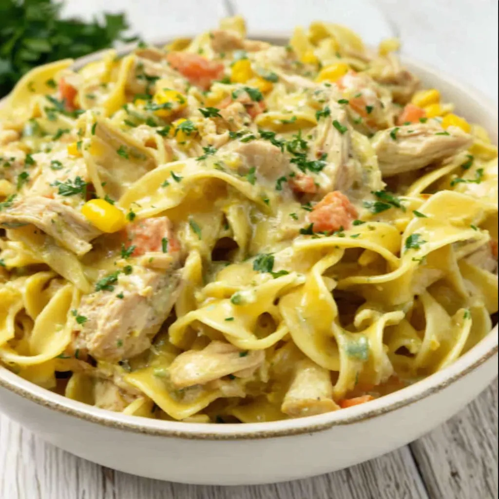 BEST CHICKEN POT PIE PASTA