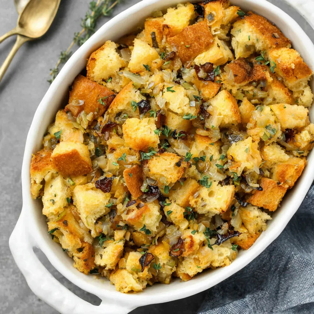 BEST HOMEMADE STUFFING EVER