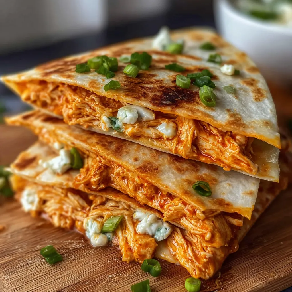 BUFFALO CHICKEN QUESADILLAS ULTIMATE