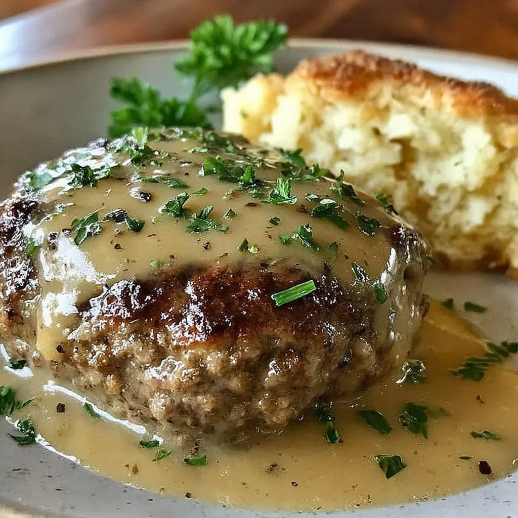 IRRESISTIBLE AMISH HAMBURGER STEAK BAKE