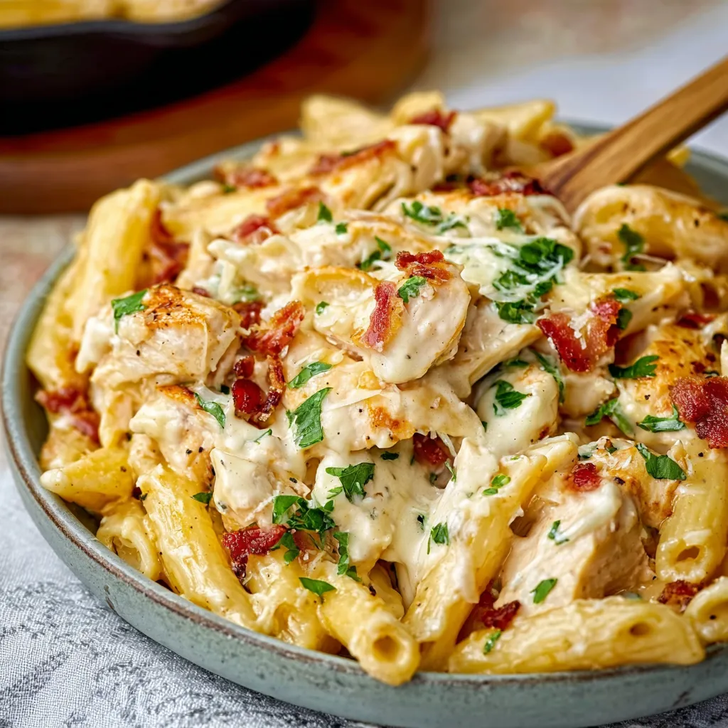 IRRESISTIBLE CRACK CHICKEN PENNE