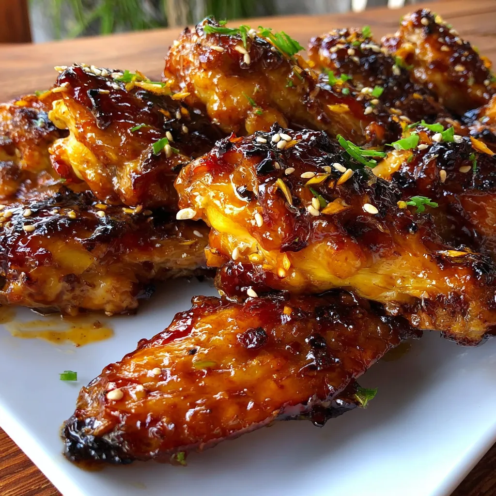 PINEAPPLE-TERIYAKI CHICKEN WINGS IRRESISTIBLE