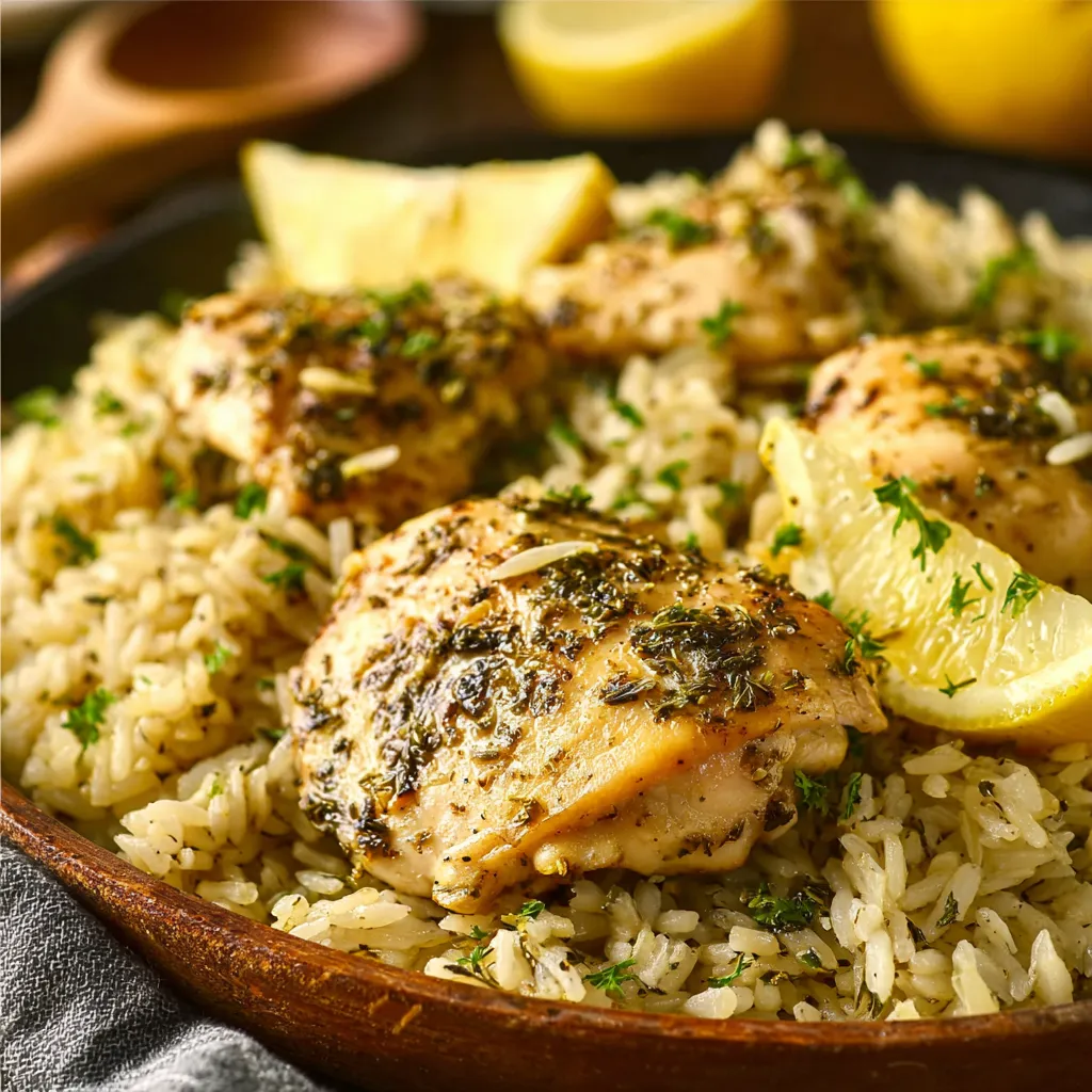 Slow Cooker Lemon Herb Chicken is pictured as a delicious and easy meal in this featured image.