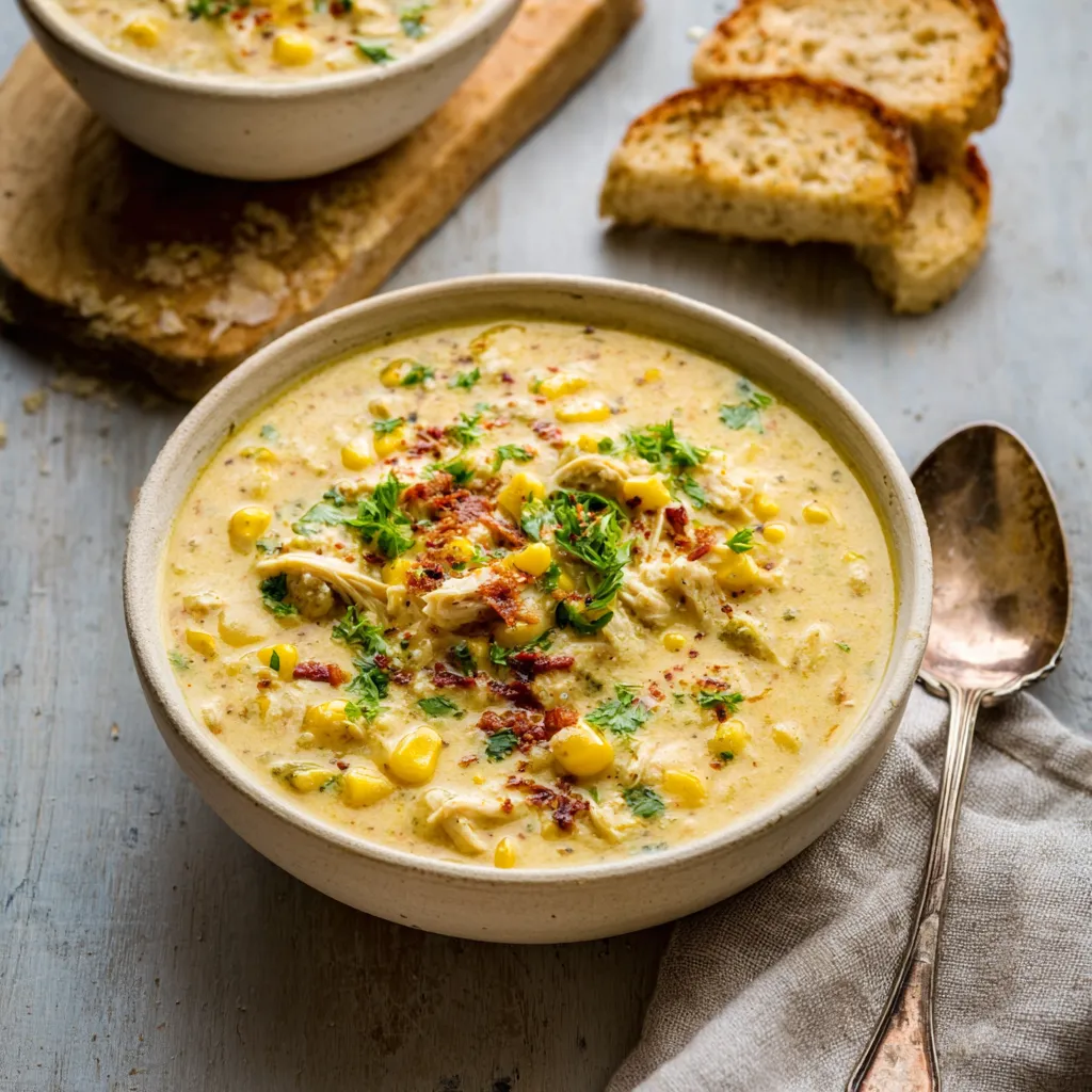AMAZING CHICKEN CORN CHOWDER CROCKPOT