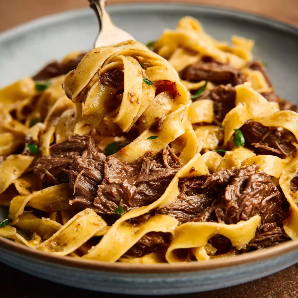 BEST BEEF AND NOODLES EVER