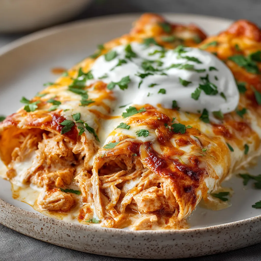 BEST CHICKEN ENCHILADAS RECIPE