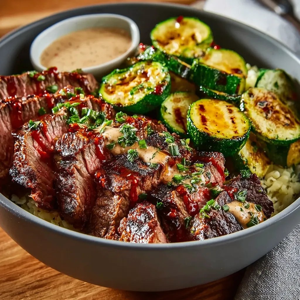 BEST GRILLED STEAK BOWL EVER