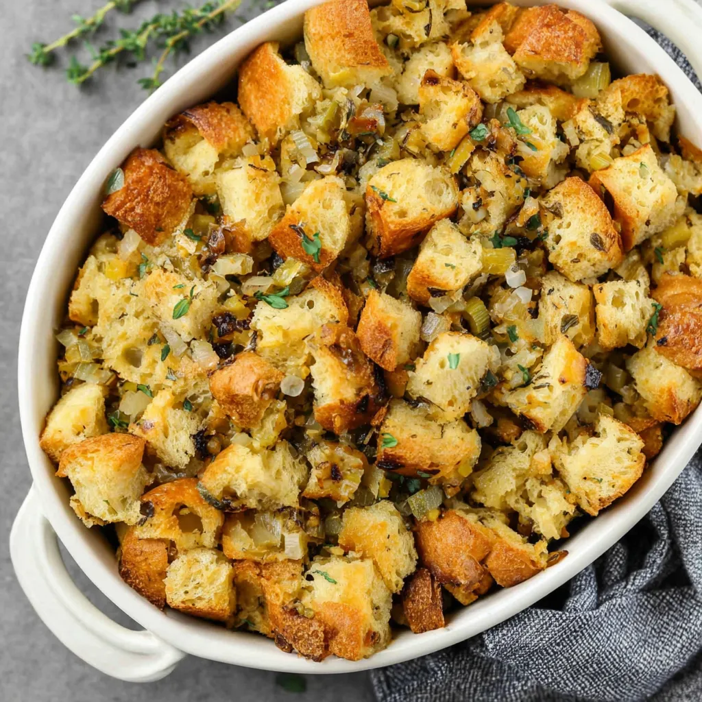 BEST HOMEMADE STUFFING RECIPE