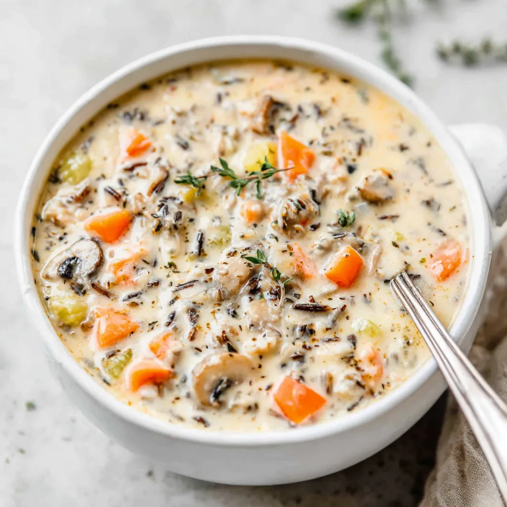 BEST WILD RICE SOUP EVER