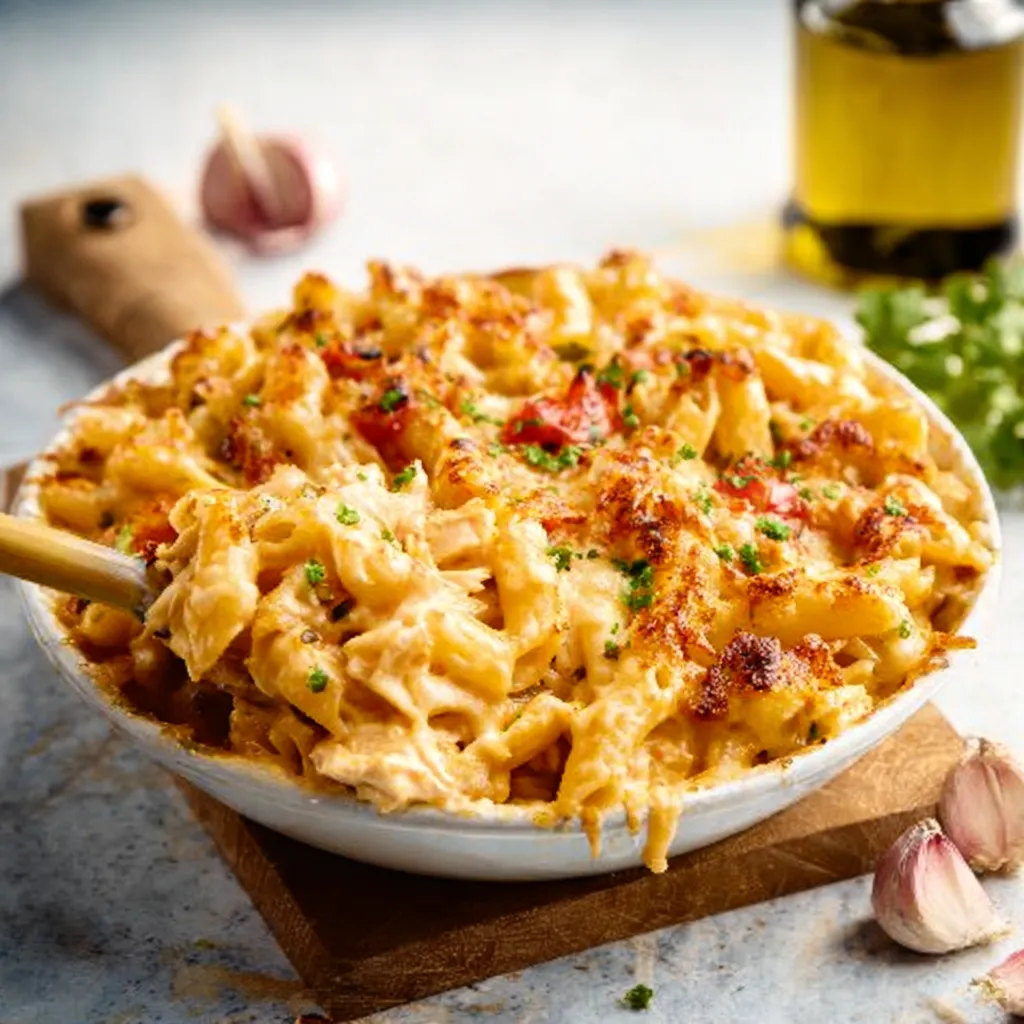 CHEESY CHICKEN PASTA BAKE ULTIMATE