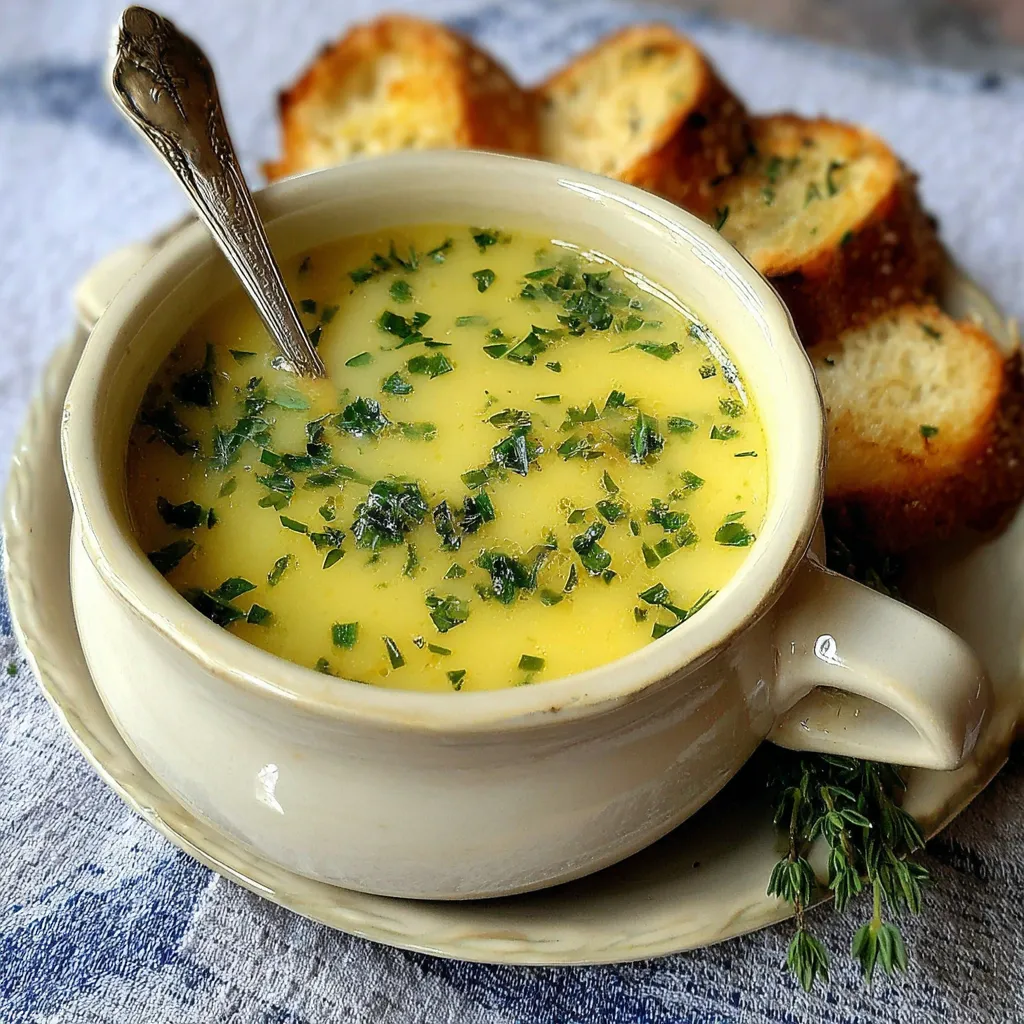 EASY FRENCH GARLIC SOUP