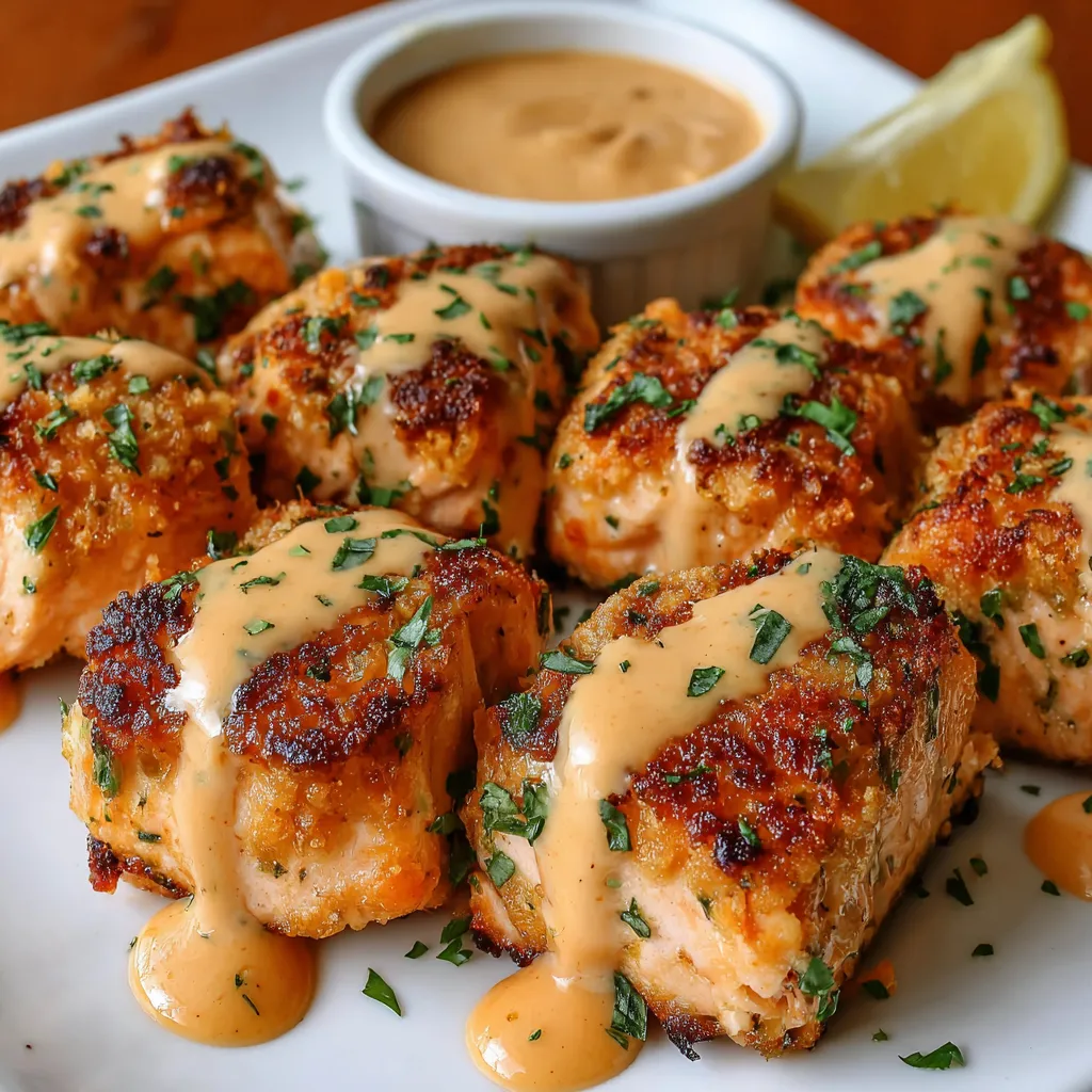 IRRESISTIBLE BANG BANG SALMON BITES