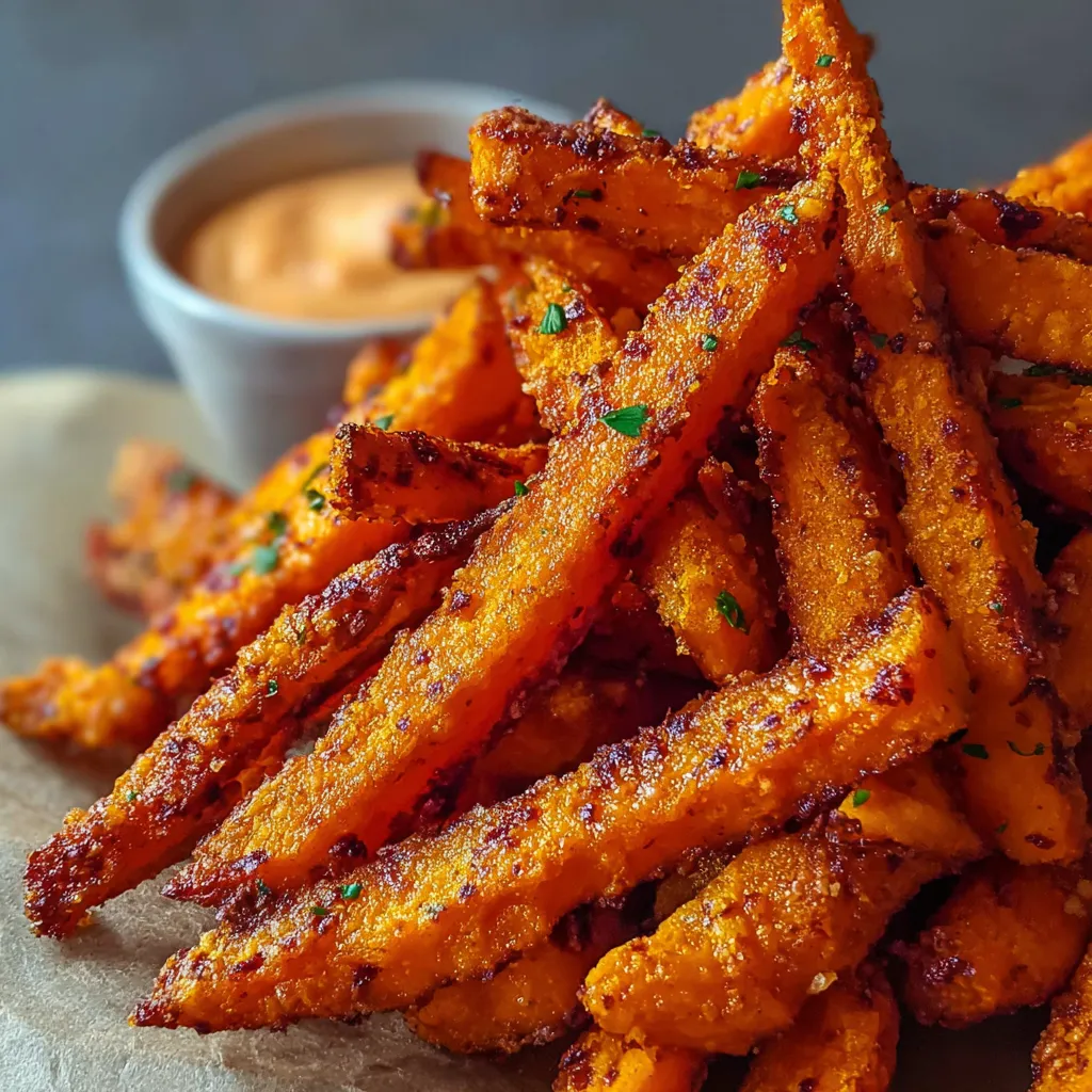 PERFECT OVEN BAKED SWEET POTATO FRIES