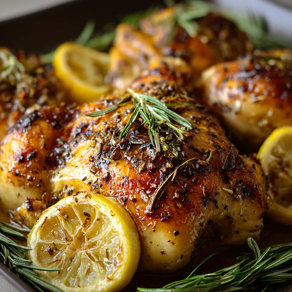 ROSEMARY LEMON SPLIT ROAST CHICKEN ULTIMATE