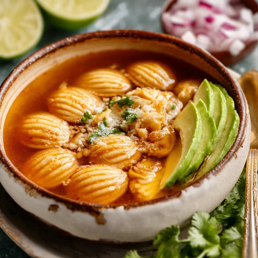 SOPA DE CONCHAS EASY RECIPE