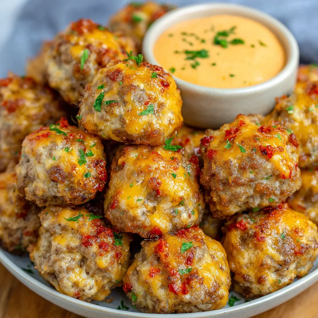 SPICY ROTEL CREAM CHEESE SAUSAGE BALLS BEST