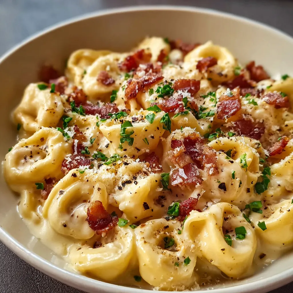 TORTELLINI CARBONARA ULTIMATE EASY