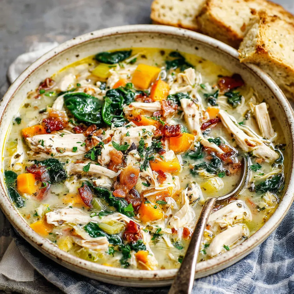TUSCAN CHICKEN SOUP EASY